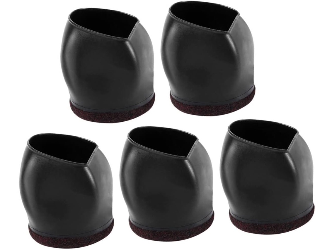 Conjunto De 5 Protetores Pés Cadeira, Almofadas Protetoras Antiderrapantes Para Pés De Móveis, Protetores De Piso Para