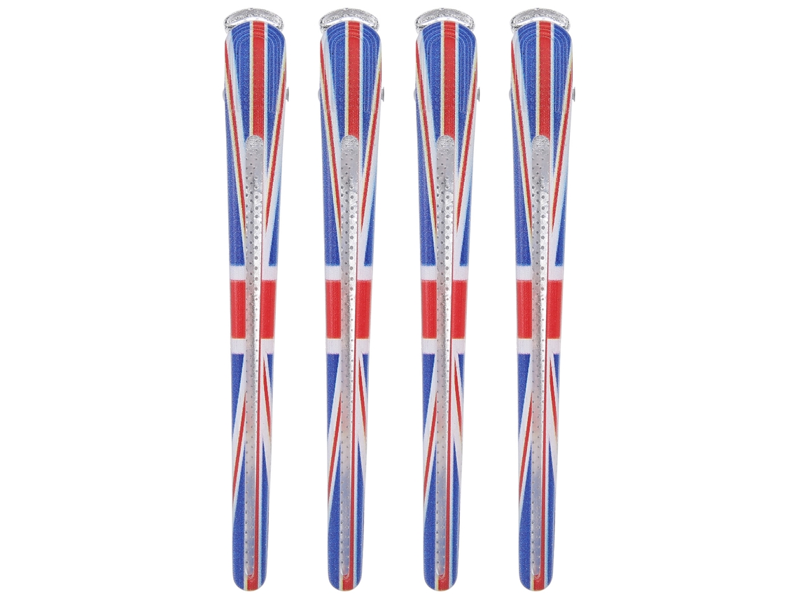4pcs Grampos De Cabelo Longo Antiderrapantes Para Secção E Estilo Profissional Em Salões E Uso Doméstico