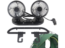 Ventilador Portátil Para Carro Com Duas Cabeças Bellv
