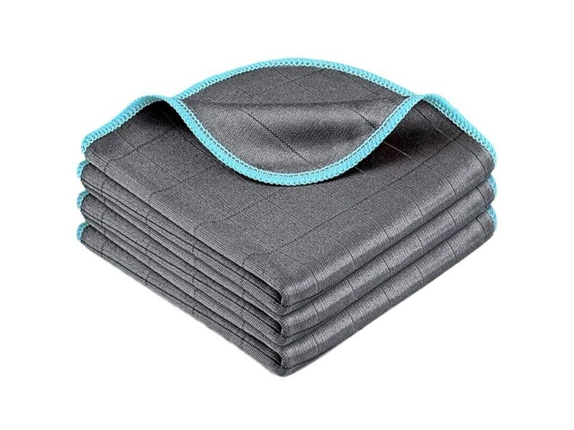Panos De Limpeza Em Microfibra, Fibra De Carbono, Alta Absorção, Para Carro E Uso Doméstico, Para Vidros E Janelas