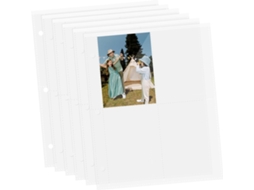 Toyvian 40 Feuilles Classeur Pochettes Transparentes Para Cartes À Collectionner Protège Cartes Photo Kpop
