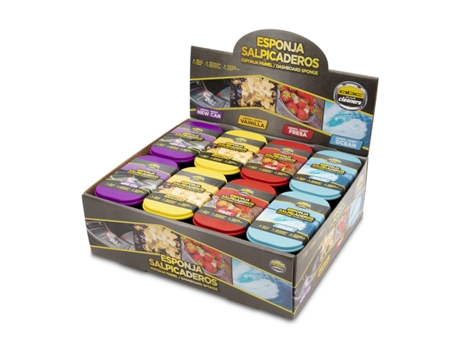 Kit Esponjas Para Plasticos Interior 6x4 Aromas Abc Car Cleaners
