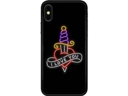 Capa iPhone XR BENJAMINS Neon Preto