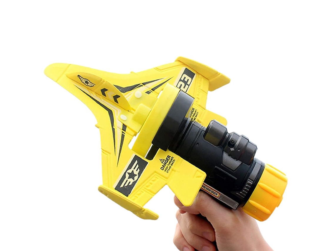 Brinquedo Avião De Espuma Com Lançador Catapulta Modelo De Ejeção De Um Clique Para Crianças