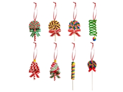 Enfeite de Natal em Argila Pack de 8 Peças LAXISCREED