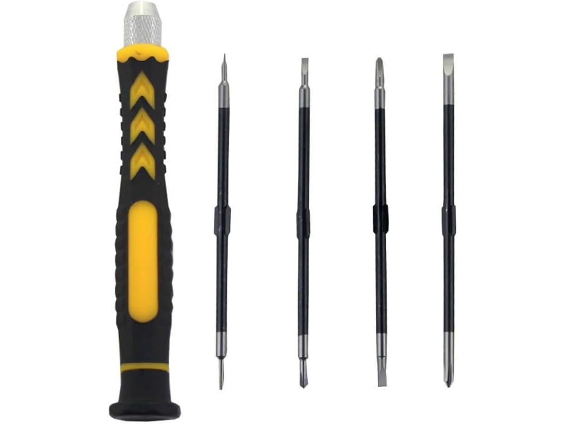 Conjunto De 5 Chaves Fenda (fenda E Phillips) Para Reparo Celulares