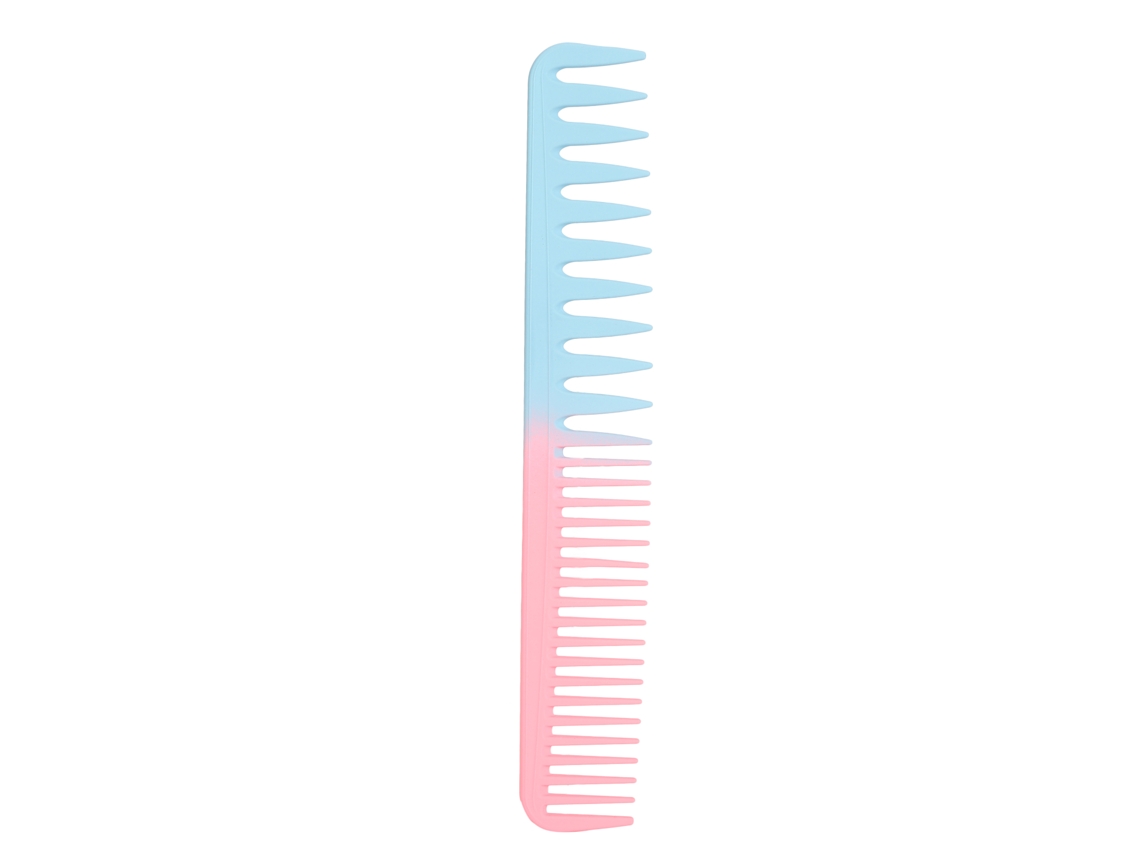 Pente De Cabelo Com Design De Dentes Duplos Leve Portátil Sem Pontas Antiestático Para Salões E Residências