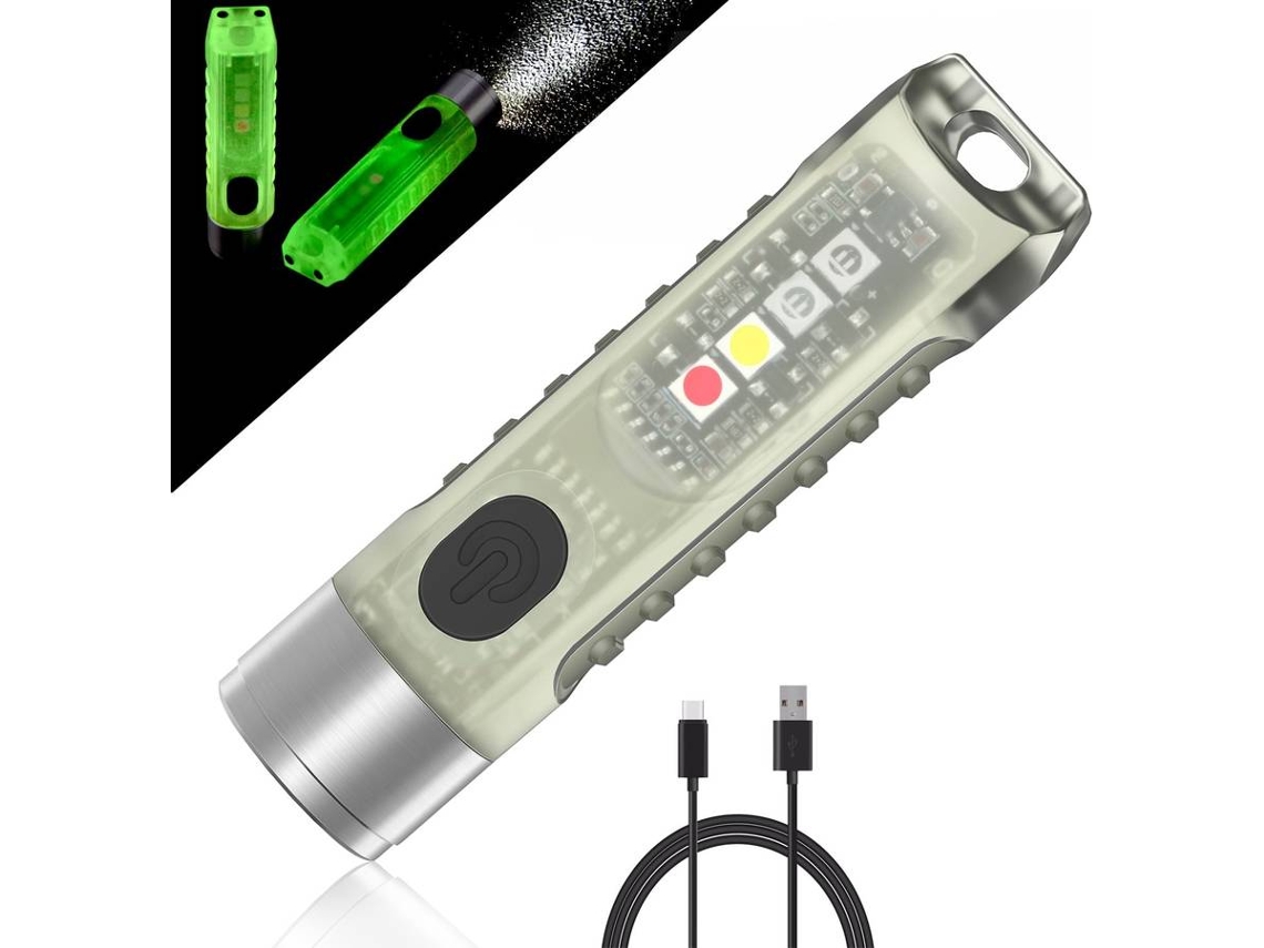 Mini Edc Lanterna Led Usb Recarregável YAN412