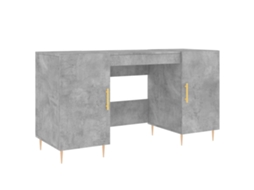 Secretária Derivados de Madeira Cinza Cimento MAISON EXCLUSIVE (140x50x75 cm)