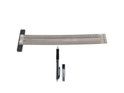 Régua Tipo T Ultra Precisa Aço Inoxidável Calibre De Risco Ferramenta De Marcenaria Diy 300mm