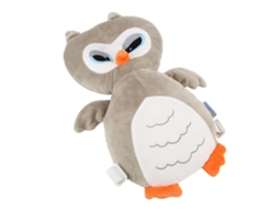 Primerox travesseiro para Bebê com Forma de Coruja Cartoon Proteção Cabeça e Costas Macio