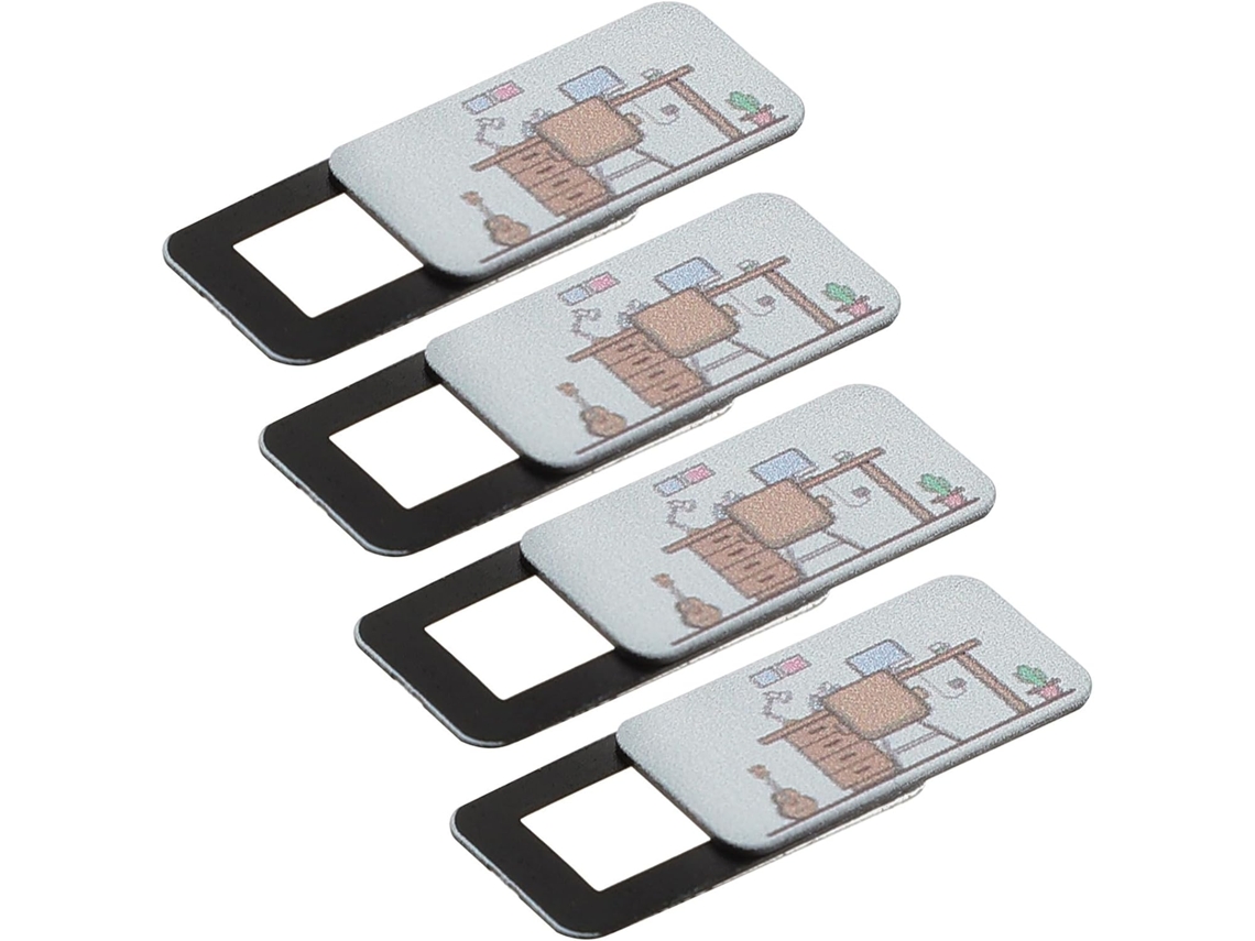 Capas Deslizantes Para Laptop E Tablet, Pacote Com 4 Unidades, Abs