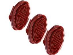 Conjunto Imikeya Com 3 Escovas Multifuncionais De Plástico Para Cabelo E Corpo, Escova De Massagem Portátil, Esfoliante