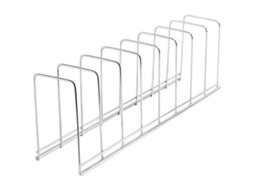 Rack De Secagem De Pratos De Aço Inoxidável Com Espaço Vertical Para Armazenamento Na Cozinha