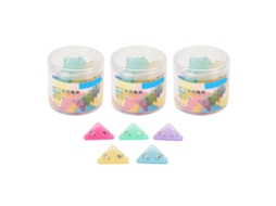 15 Clips Triangulares Coloridos Para Cantos De 90 Graus, Resistentes, De Pet, Muito Usados Para Arquivos.