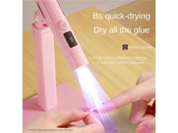 Lâmpada de Unhas Uv Led Mini para Manicure Secador Portátil Suporte Profission Al Ultravioleta GOKOCO