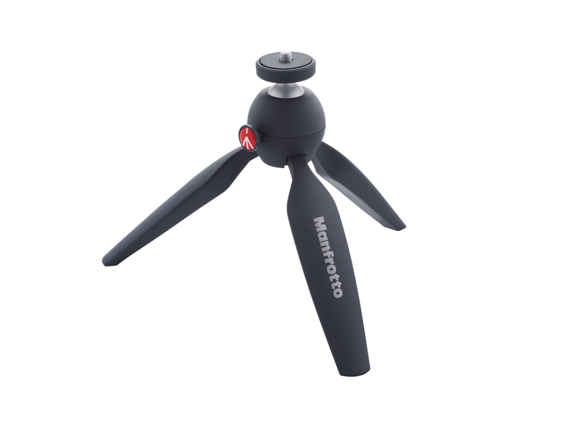 Mini Tripé MANFROTTO Pixi (Bola - Altura Máxima: 13,5 cm - Alumínio)