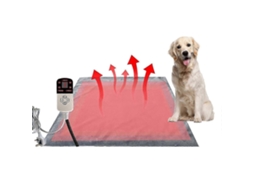 Cobertor Elétrico Para Animais De Estimação Com Temperatura Ajustável E Temporizador Para Cães E Gatos. Olysi Shop