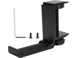 Suporte Dobrável De Alumínio Para Fones Ouvido, Suporte De Mesa Para Fones Ouvido Circum Aurais, Presilha Ajustável Com