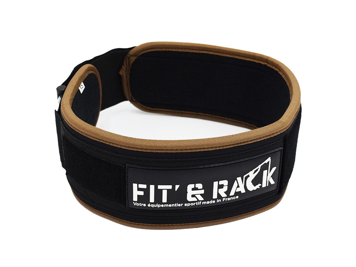 Cinto de Musculação FIT & RACK Multicor (Borracha)