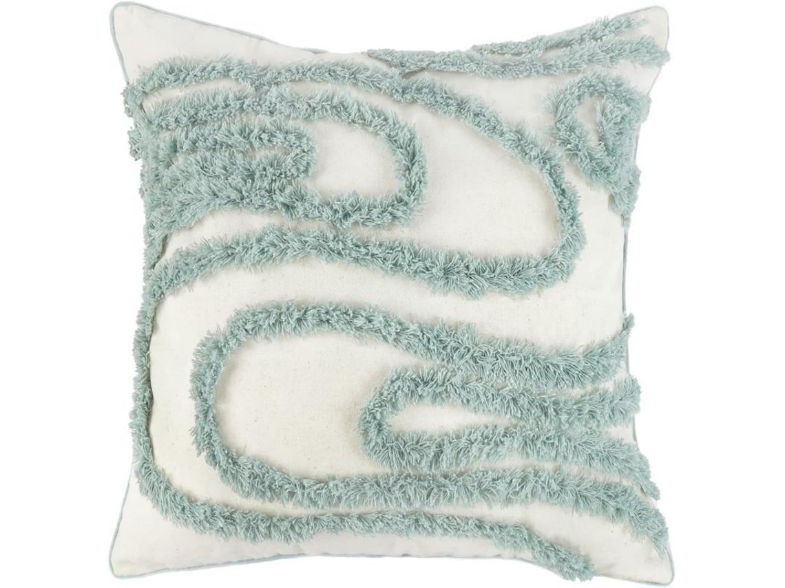 Funda De Almofada Nórdica 18x18 Polegadas, Tela De Algodão Com Bordados Divertidos, Decoração Para Sofá E Cama