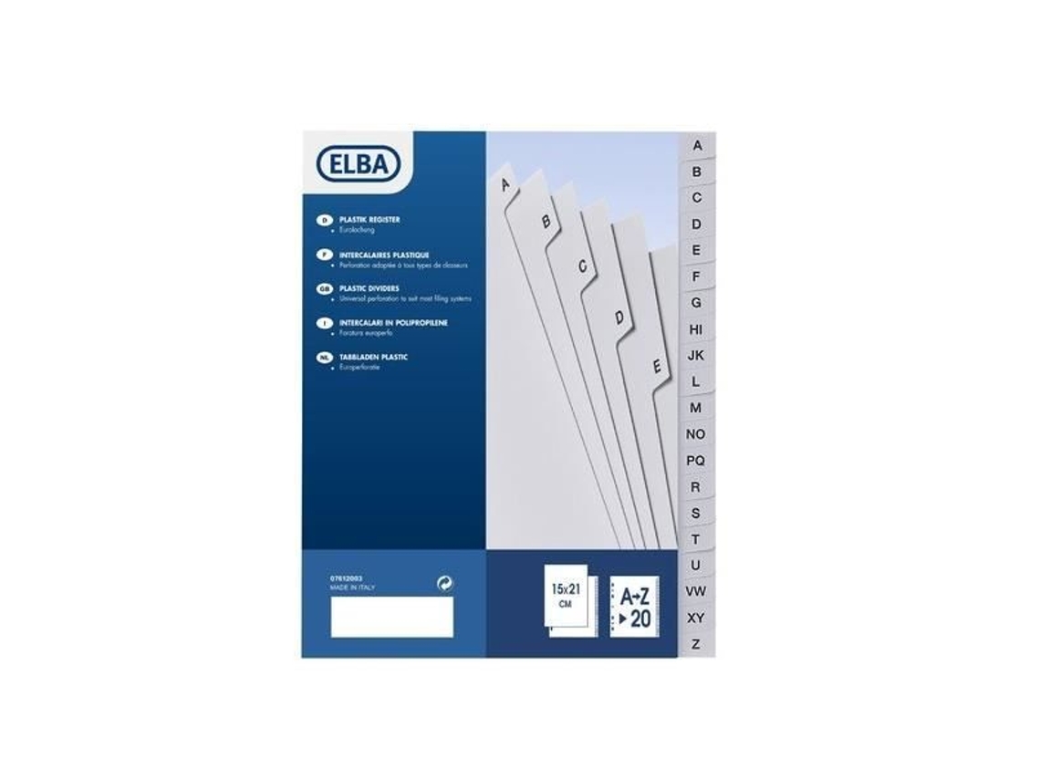 FAVORIT 400006685 Divisoras Universais com Furos para Pastas
