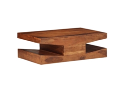Vidaxl Mesa De Centro 90x60x30 Cm Madeira De Acácia Maciça