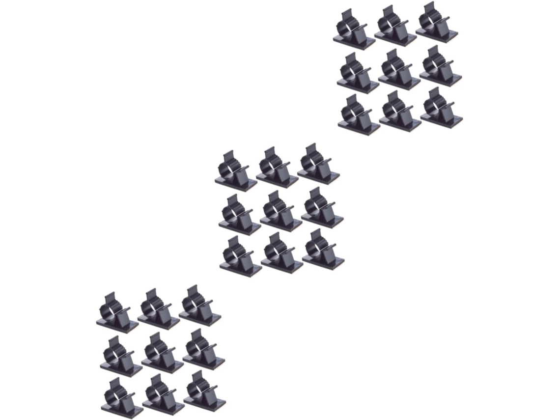 Conjunto De 3 - Abraçadeiras De Plástico Ajustáveis (50 Peças X 3) Para Organização De Cabos