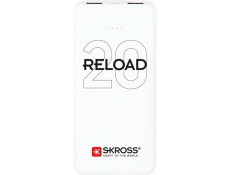 Power Bank  Reload 20 20000mAh - Branco