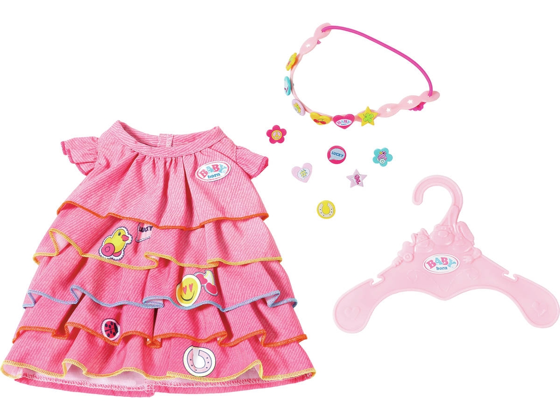 Roupa para Bonecas ZAPF Summerdress Set with Pins