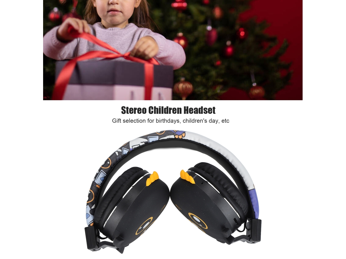 Fones de Ouvido Bluetooth LAXISCREED Infantil Plegáveis