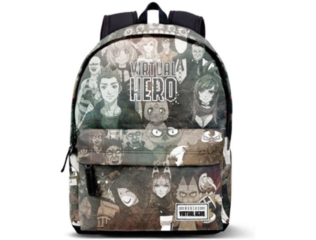 Mochila  Virtual Hero Cinzento Escuro (42x30x20cm)