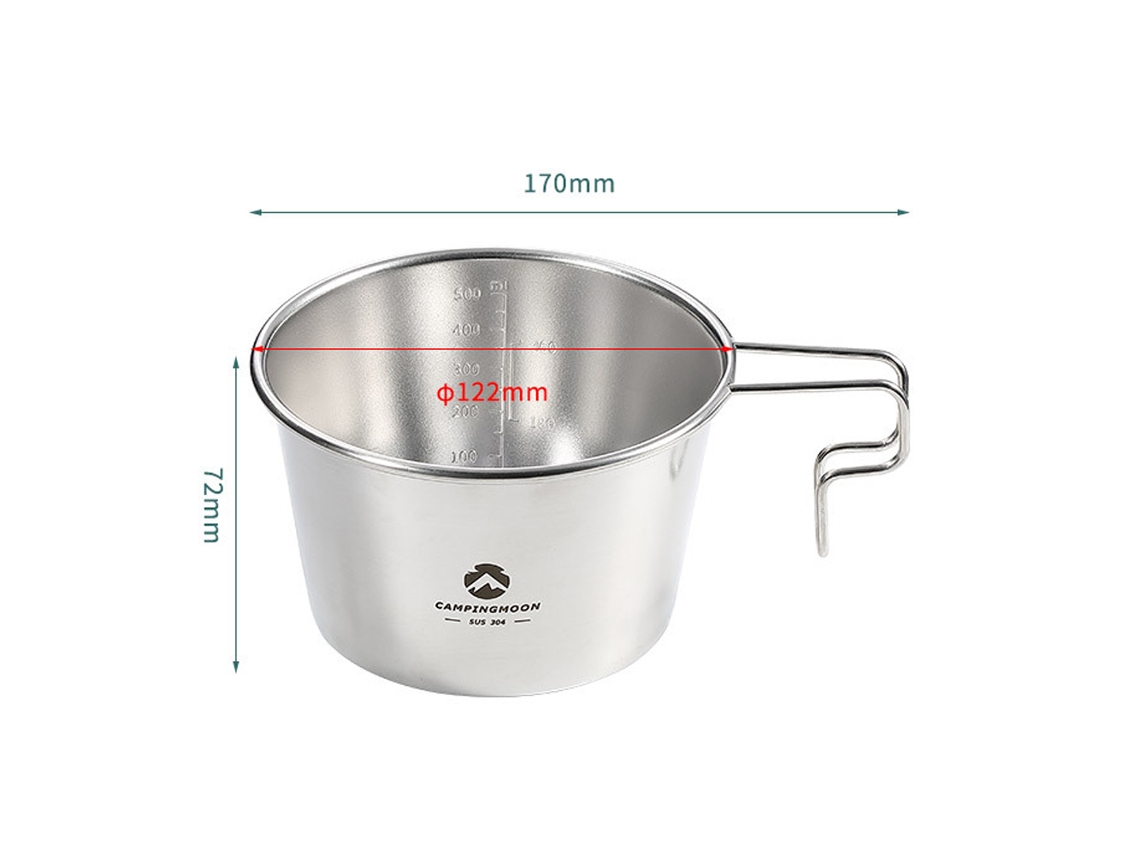 Copo Sierra Inox 600ml Outdoor Camping
