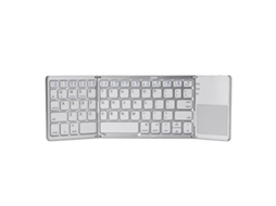 Mini Teclado Bluetooth Sem Fio Dobrável Triplo, Teclado Universal Portátil Com Mouse E Touchpad Para Ios Ly Ebike