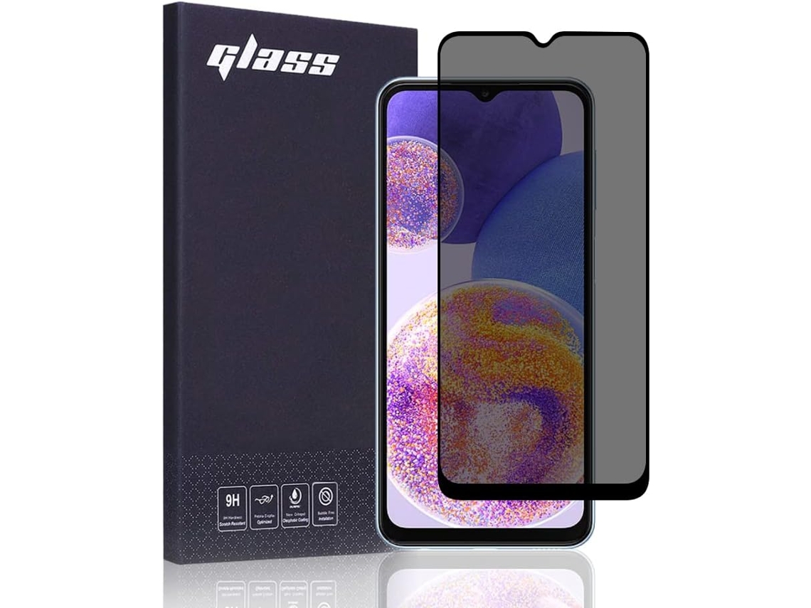 Película de Ecrã Antiespião Cobertura Completa Dureza para Samsung Galaxy A23 HONGWE.