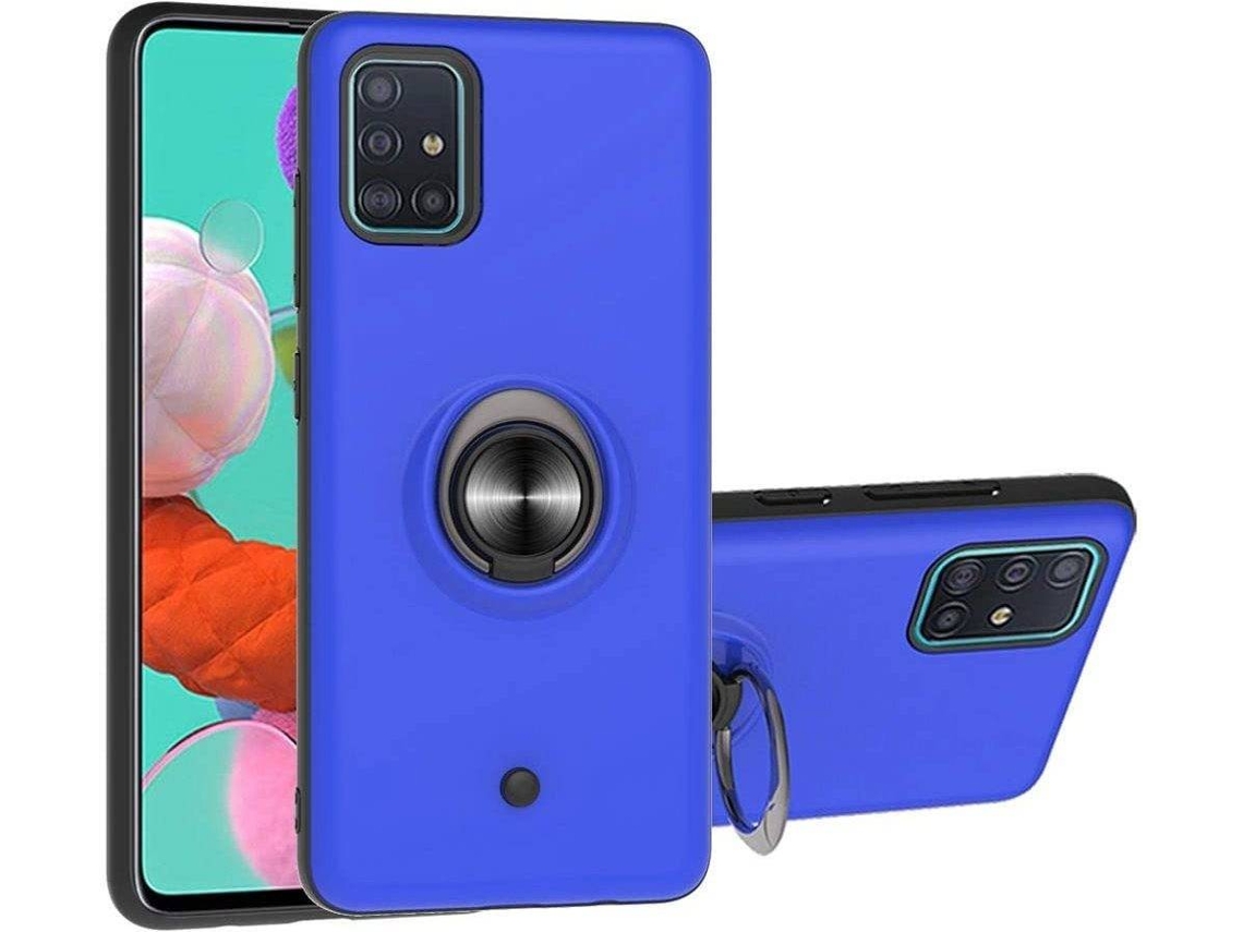 Capa Samsung Galaxy A51 HONGWE. Robusta Azul