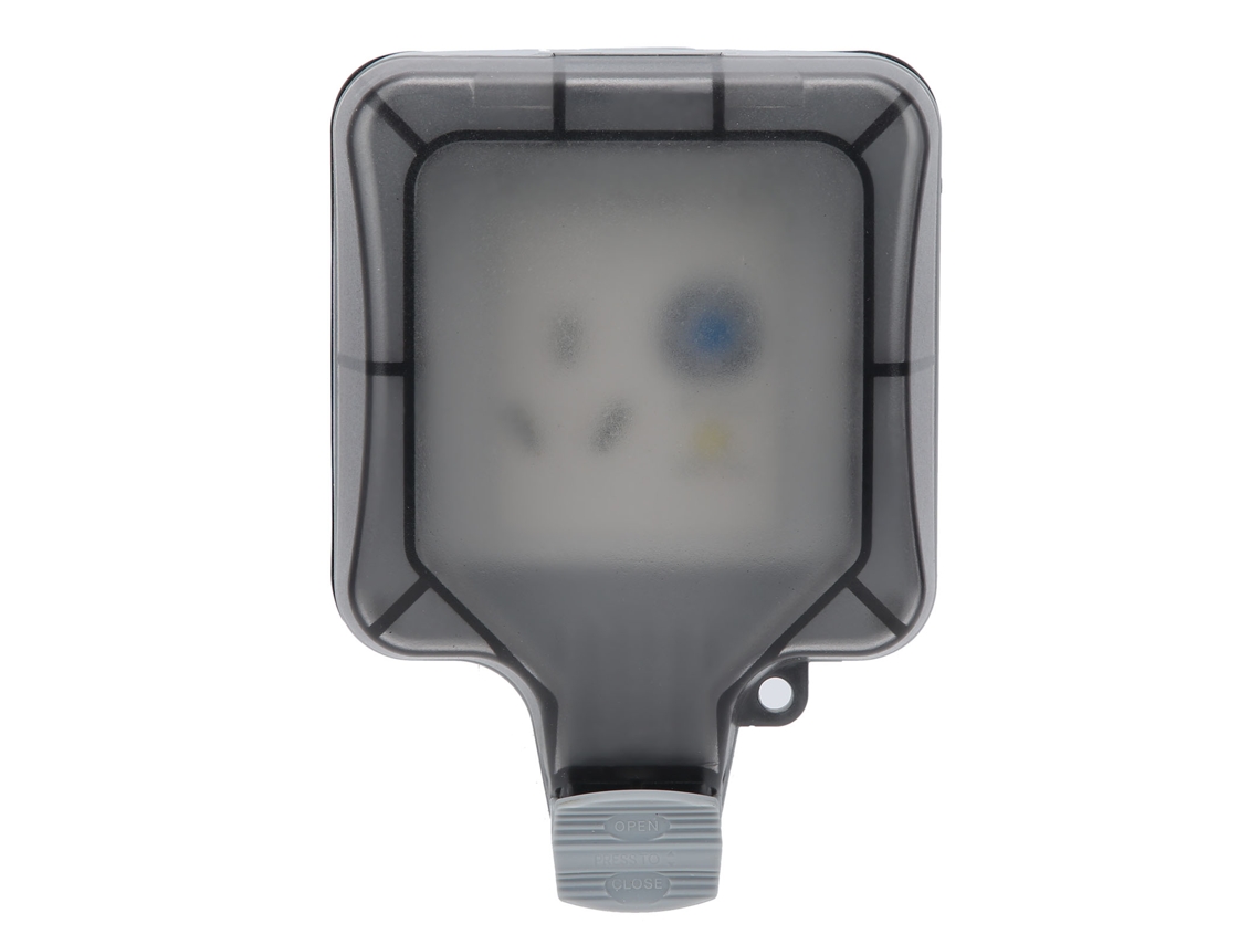 Tomada Impermeável Externa Parede 3 Furos 220v