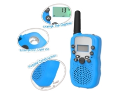 Walkie Talkie Para Crianças, Ideal Para Atividades Ao Ar Livre Entre Pais E Filhos. Brilvibera