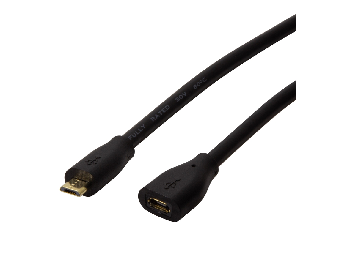 Cabo De Extensão Microusb De 3 Metros Aquaforge