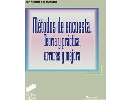 Livro Metodos De Encuesta. Teoria Y Practica, Errores - de Vários Autores