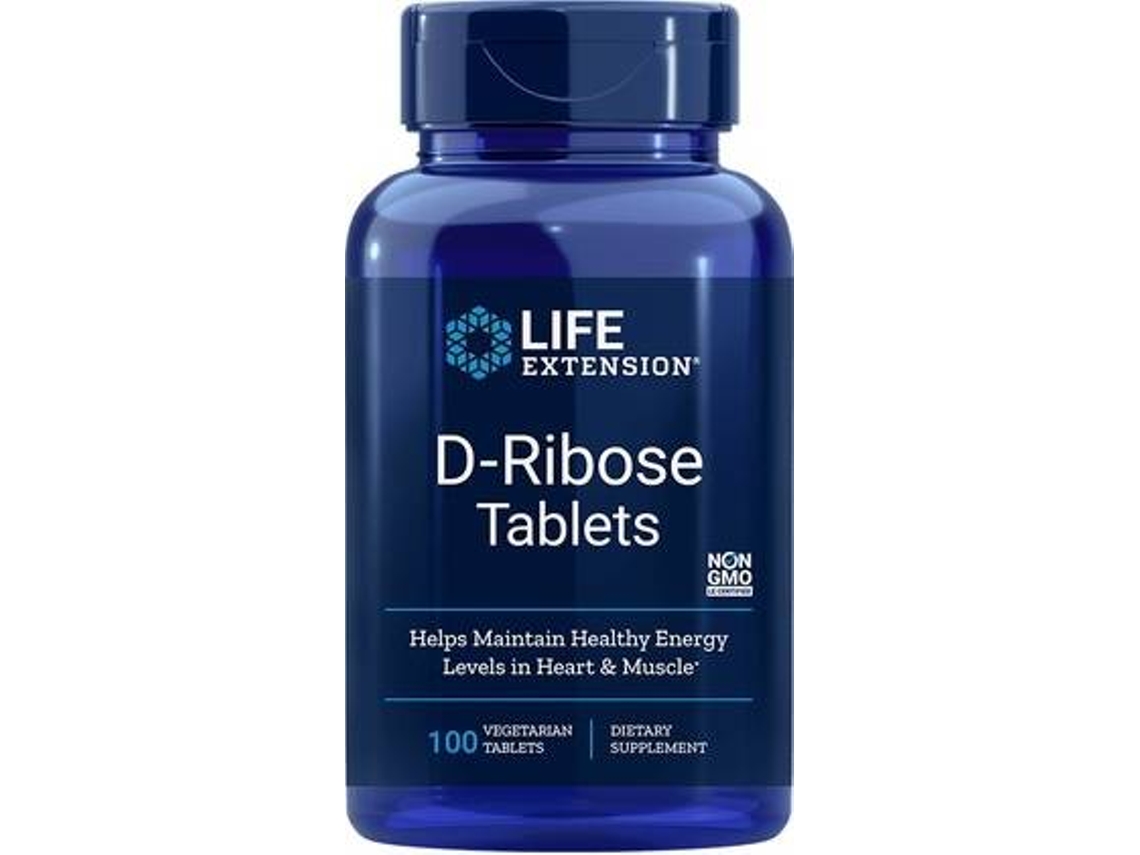Suplemento Alimentar LIFE EXTENSION D-Ribose (100 cápsulas)