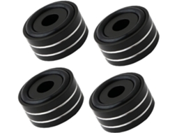 4 Unidades Patins Amortisseurs Anti-vibrations Équipement Audio Mobilier Coussins Isolation Amplificate