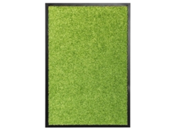 Vidaxl Tapete De Porta Lavável 40x60 Cm Verde