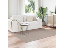 Vidaxl Tapete Para Uso Interno E Externo Palmeras Bege 120 X 120 Cm