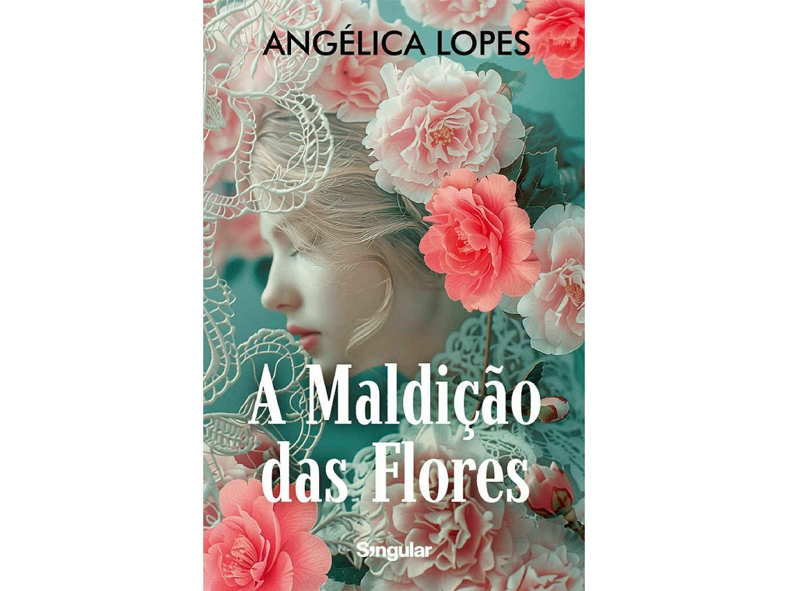 Livro A Maldição das Flores de Angélica Lopes (Português)