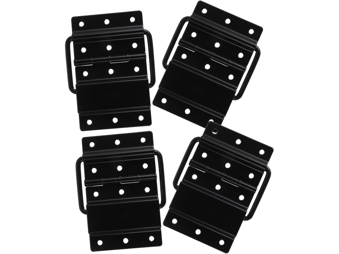Dobradiças Removíveis E Dobráveis Em Liga Metálica Homoyoyo 4 Peças Para Portas De Flight Cases Armários, Ferragens De