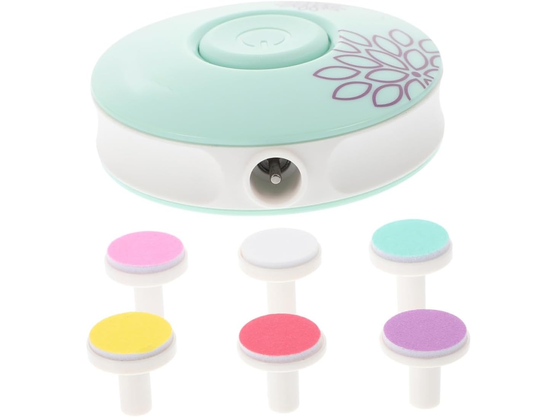Cortador De Unhas Infantil Ergonômico E Leve Em Abs Com Seis Lâminas.