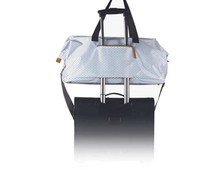 Bolsa Unissexo AC-DÉCO Fim Semana Branca Ideal Viagens Poliéster Branco (x55 cm)