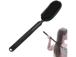 Lurelia Escova De Banho Para Bebé De Cuidado Corporal, Silicone Macio, Cabo Longo E Portátil