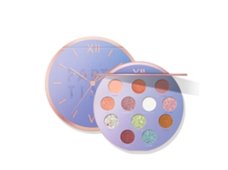 Sombras De Ojos De 12 Colores Con Brillo De Larga Duración, Textura Fina Y Segura Para Diferentes Ocasiones